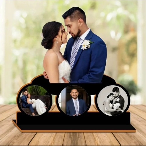 11 inch Couple Standy With HD photo Sticker