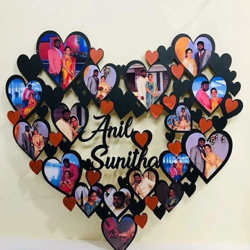collage heart