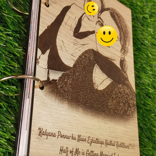 MDF Engrave Cover Album