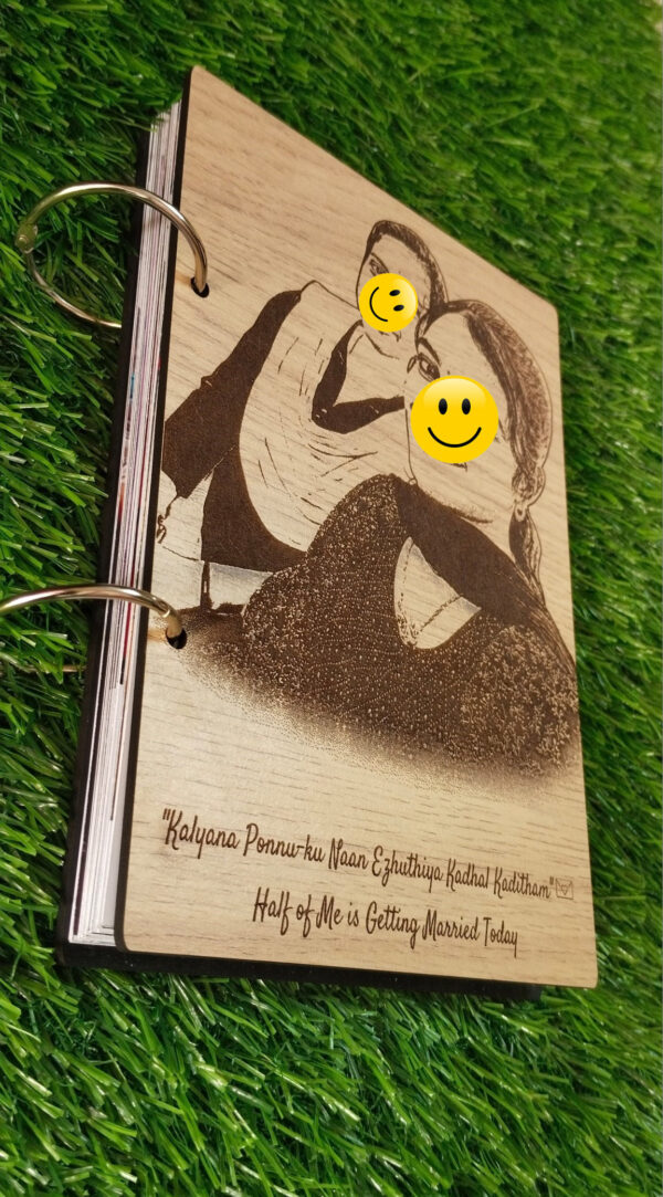 MDF Engrave Cover Album