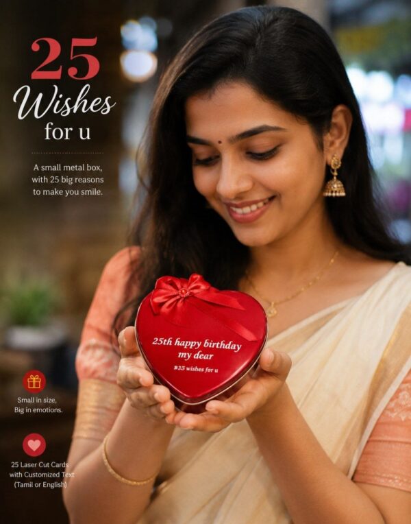 25 Wishes Card or 25 Reasons Why i lv u